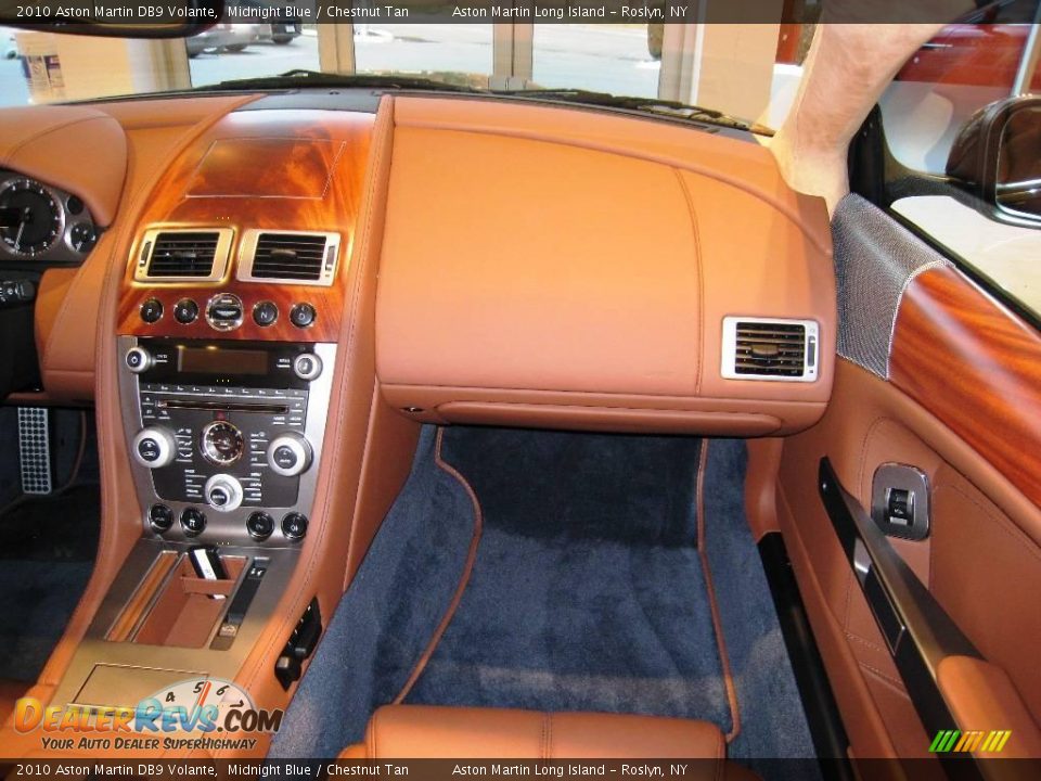 2010 Aston Martin DB9 Volante Midnight Blue / Chestnut Tan Photo #11