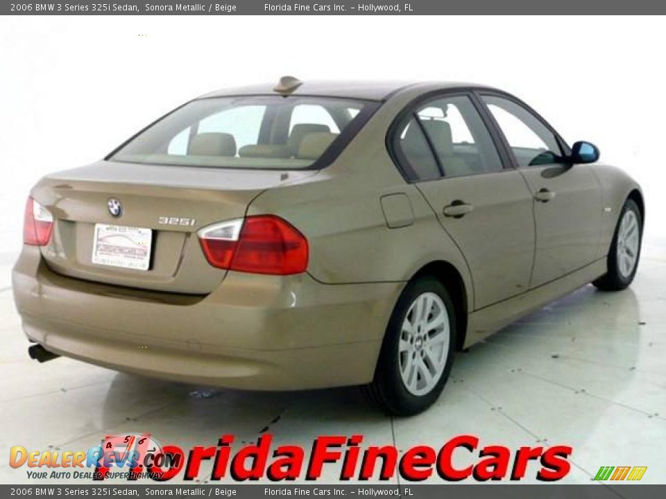 2006 BMW 3 Series 325i Sedan Sonora Metallic / Beige Photo #2