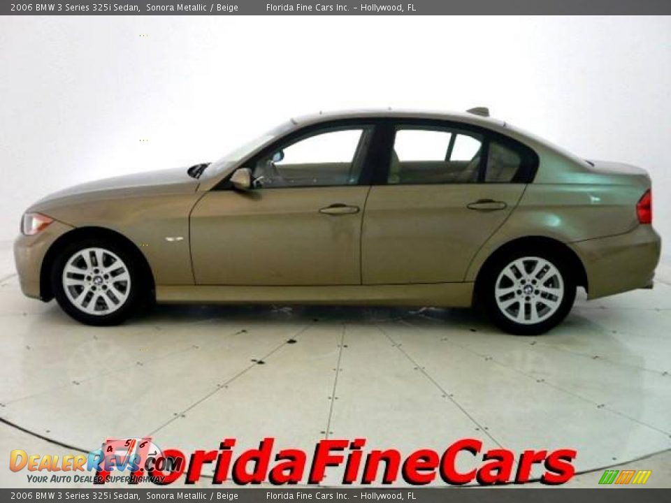 2006 BMW 3 Series 325i Sedan Sonora Metallic / Beige Photo #3