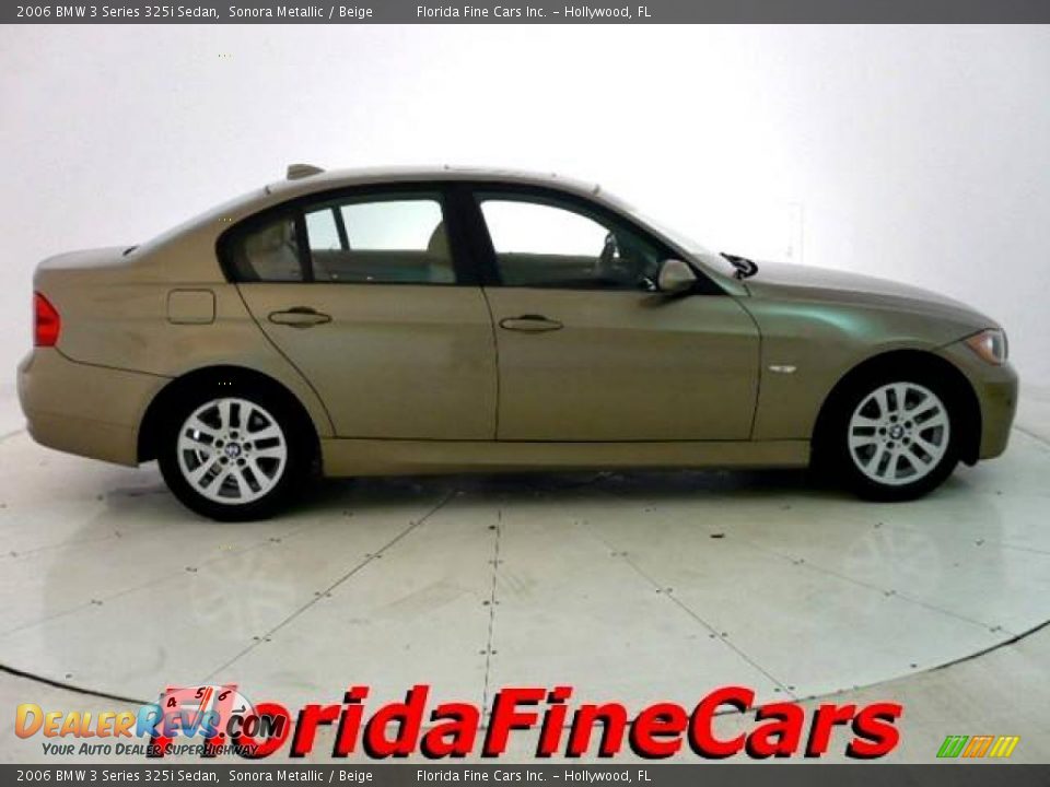 2006 BMW 3 Series 325i Sedan Sonora Metallic / Beige Photo #4