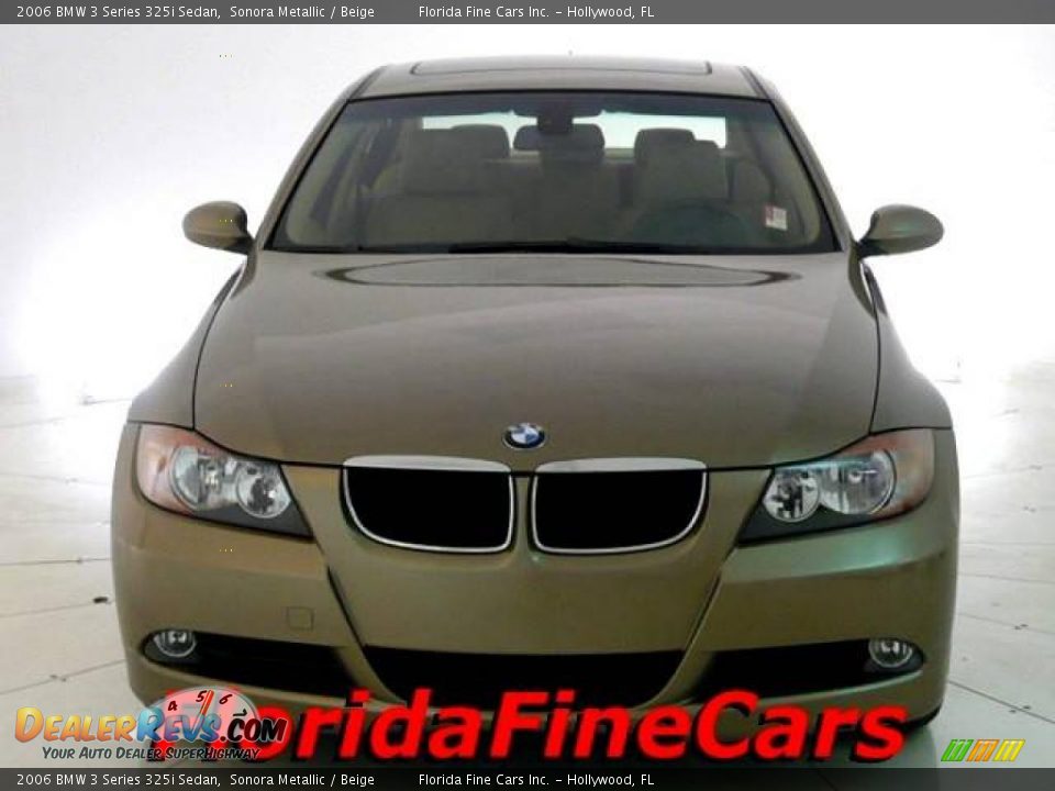 2006 BMW 3 Series 325i Sedan Sonora Metallic / Beige Photo #5