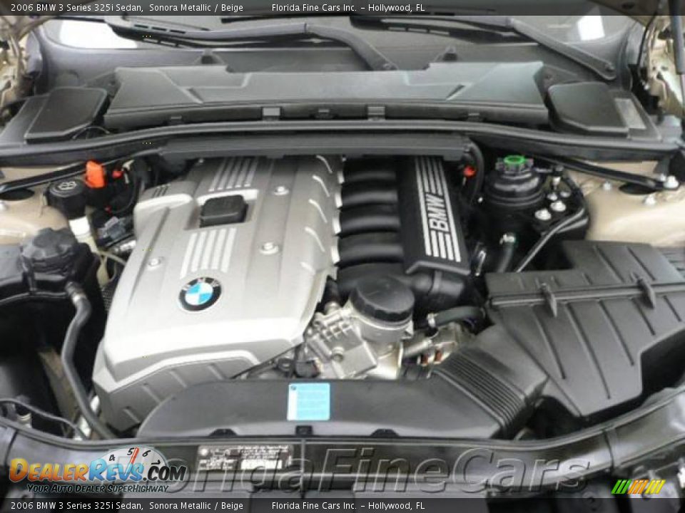 2006 BMW 3 Series 325i Sedan Sonora Metallic / Beige Photo #9