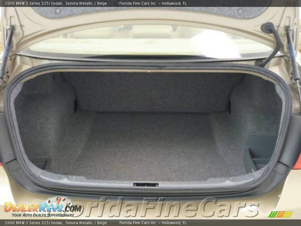 2006 BMW 3 Series 325i Sedan Sonora Metallic / Beige Photo #10