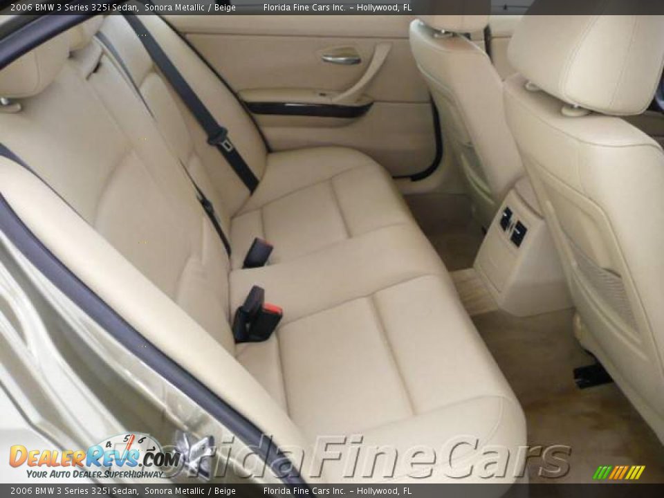 2006 BMW 3 Series 325i Sedan Sonora Metallic / Beige Photo #14