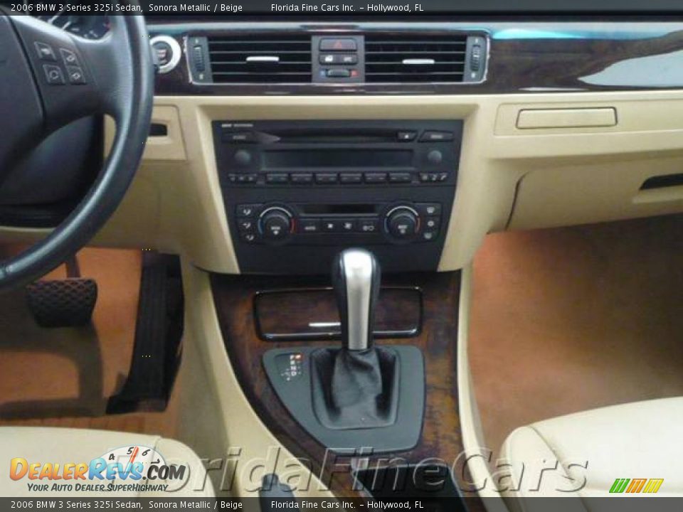 2006 BMW 3 Series 325i Sedan Sonora Metallic / Beige Photo #17