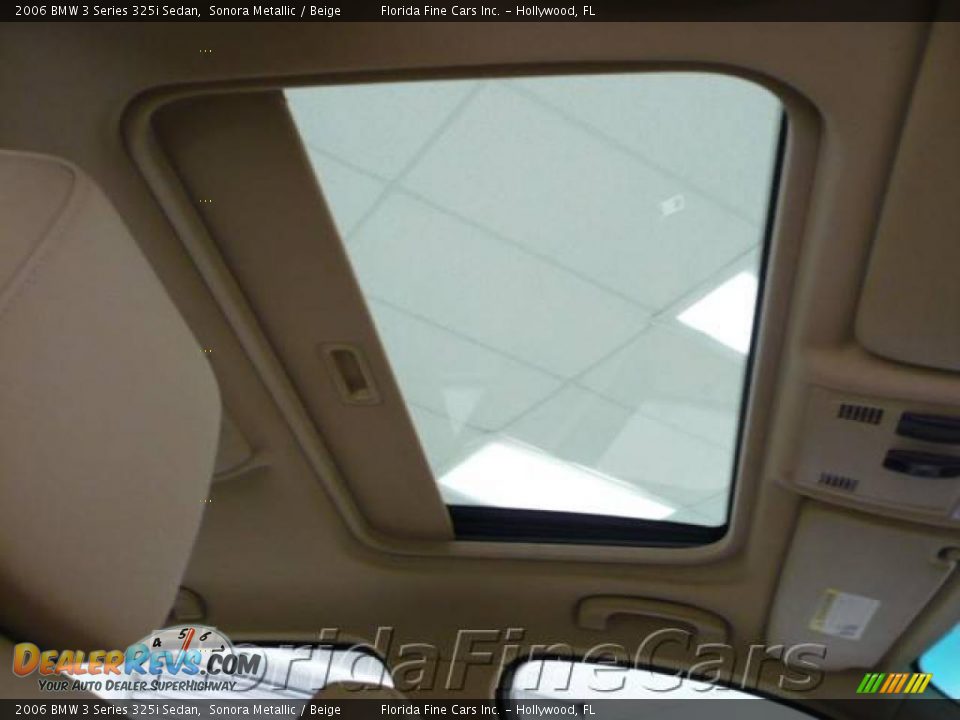 2006 BMW 3 Series 325i Sedan Sonora Metallic / Beige Photo #18