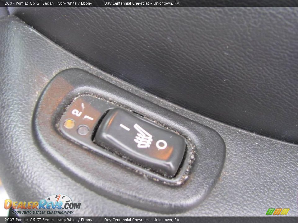 2007 Pontiac G6 GT Sedan Ivory White / Ebony Photo #10