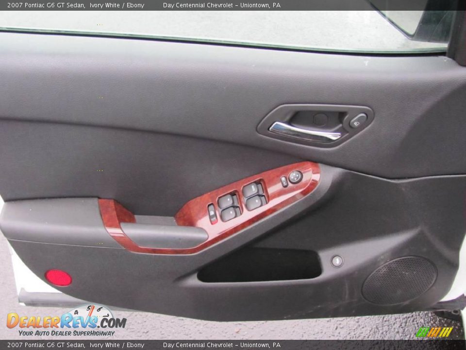 2007 Pontiac G6 GT Sedan Ivory White / Ebony Photo #14