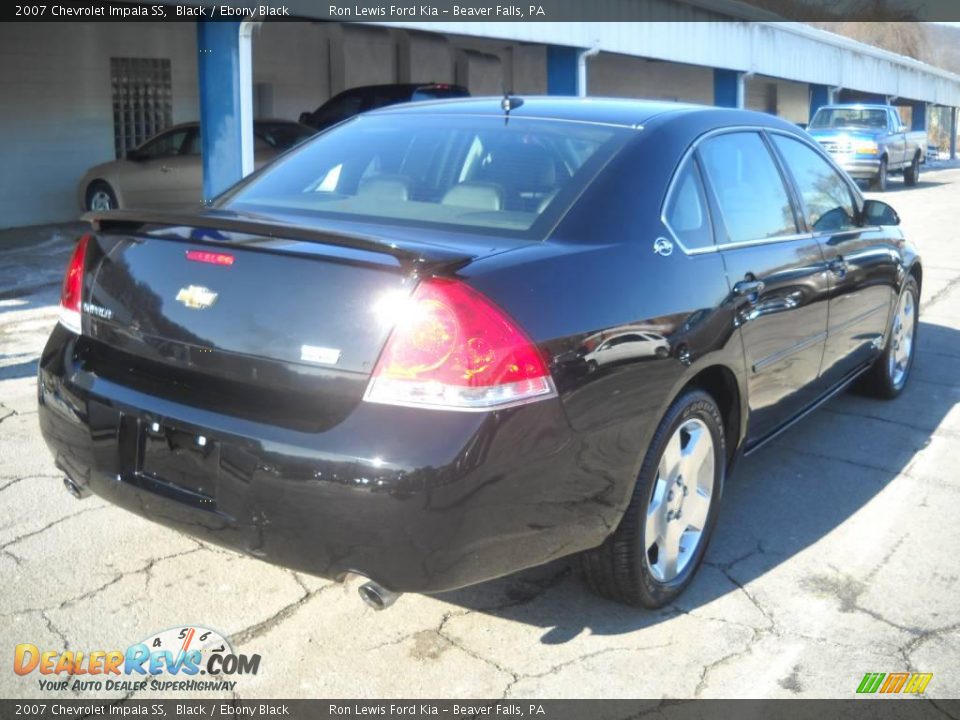 2007 Chevrolet Impala SS Black / Ebony Black Photo #2