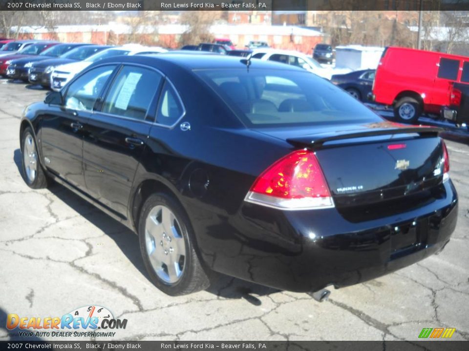 2007 Chevrolet Impala SS Black / Ebony Black Photo #4
