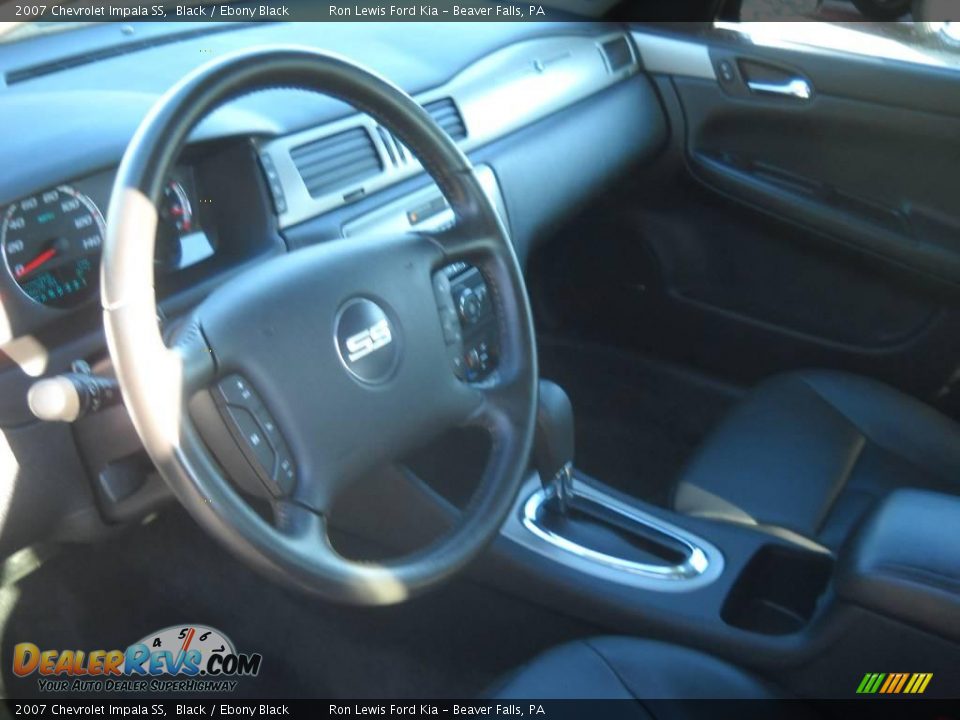 2007 Chevrolet Impala SS Black / Ebony Black Photo #7