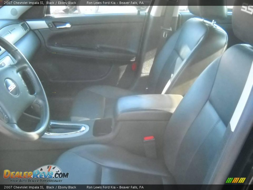 2007 Chevrolet Impala SS Black / Ebony Black Photo #8