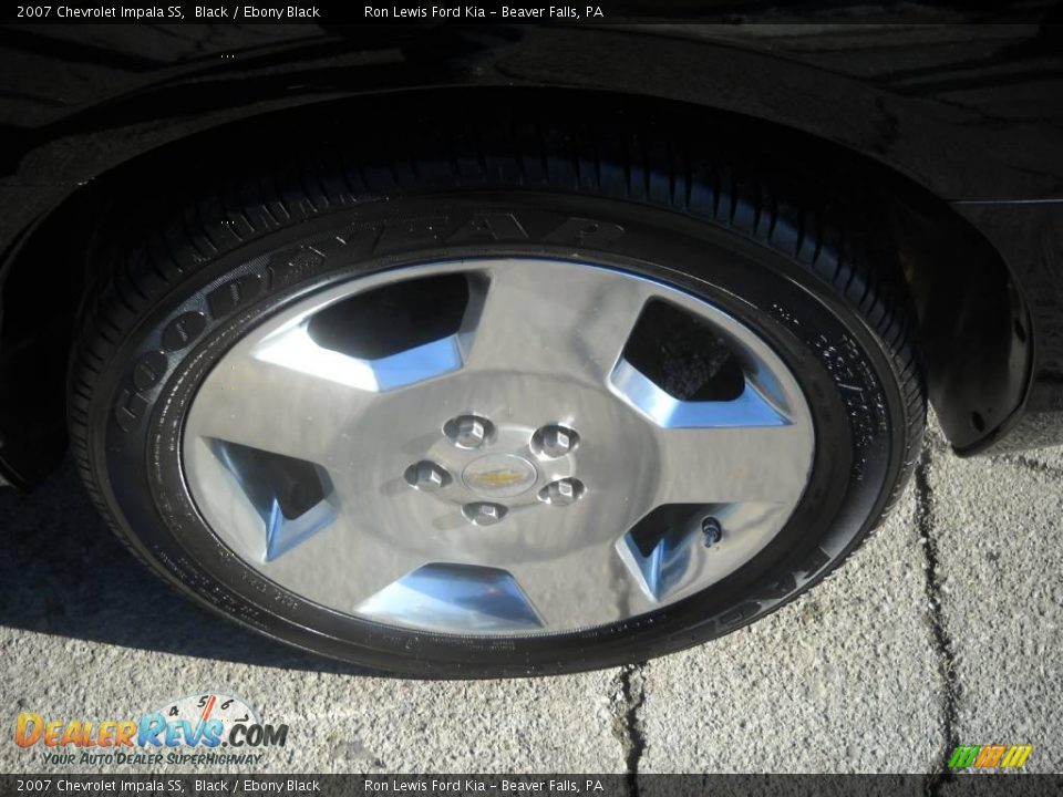 2007 Chevrolet Impala SS Black / Ebony Black Photo #13