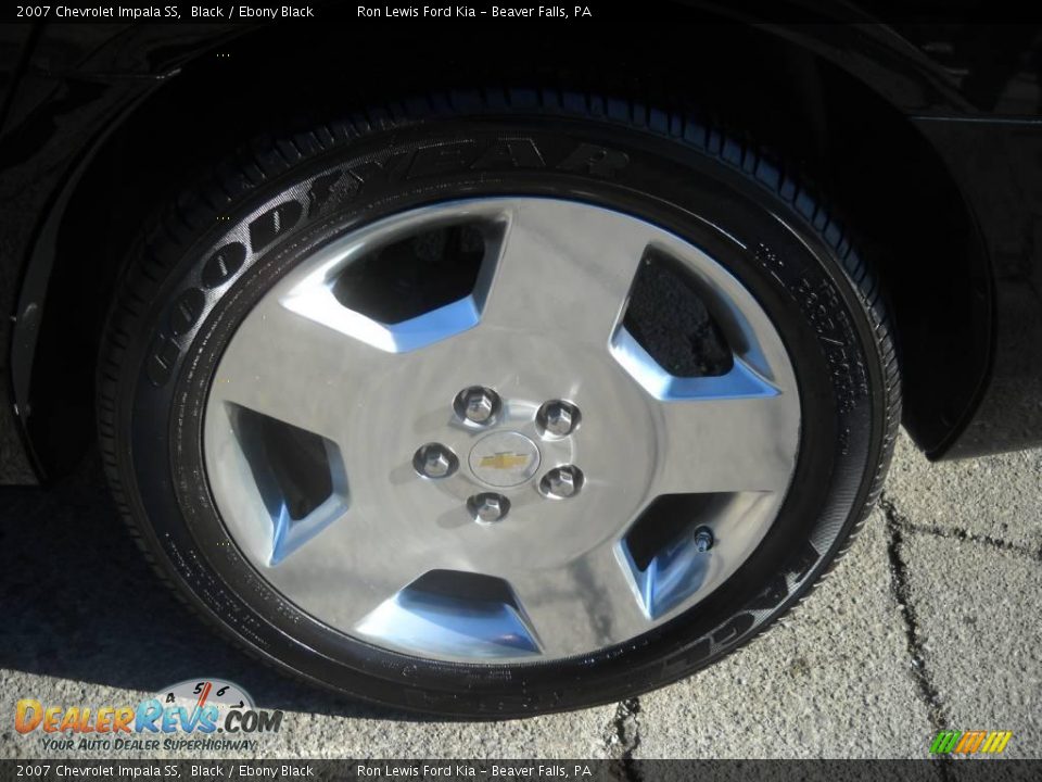 2007 Chevrolet Impala SS Black / Ebony Black Photo #14
