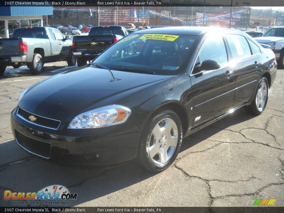 2007 Chevrolet Impala SS Black / Ebony Black Photo #18