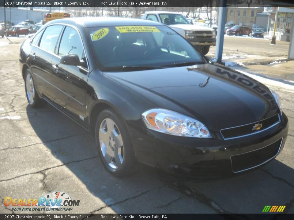 2007 Chevrolet Impala SS Black / Ebony Black Photo #20