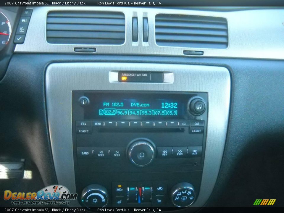 2007 Chevrolet Impala SS Black / Ebony Black Photo #22