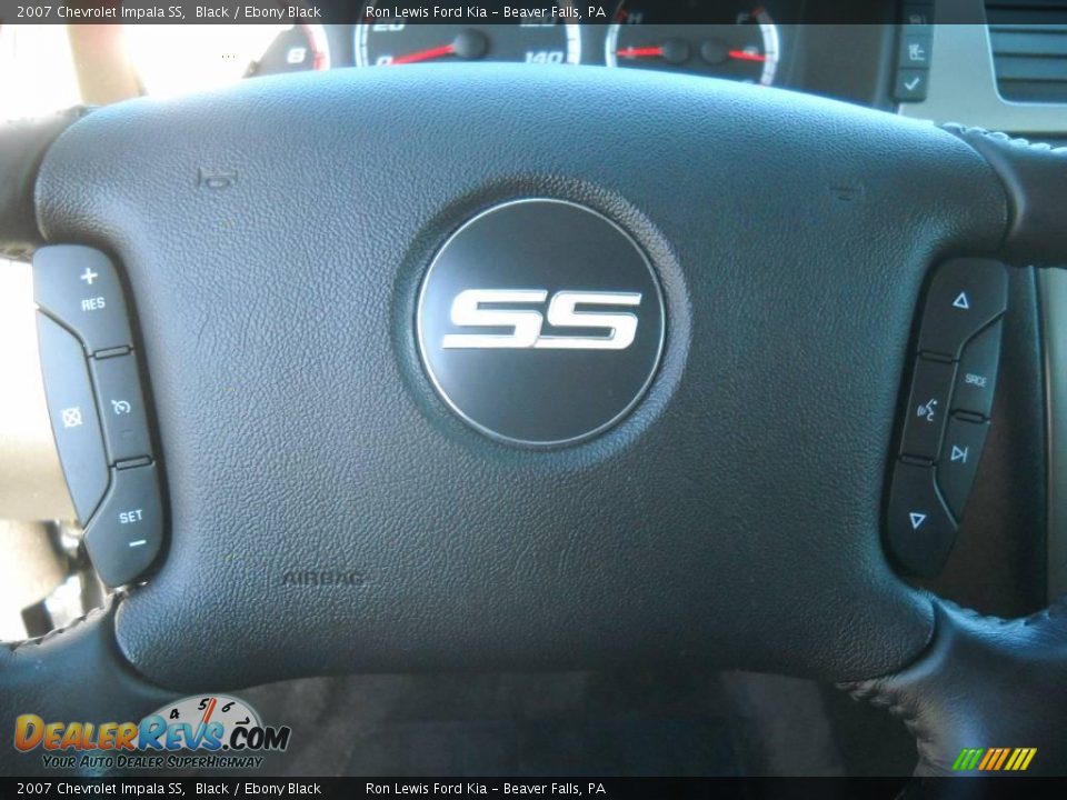 2007 Chevrolet Impala SS Black / Ebony Black Photo #24