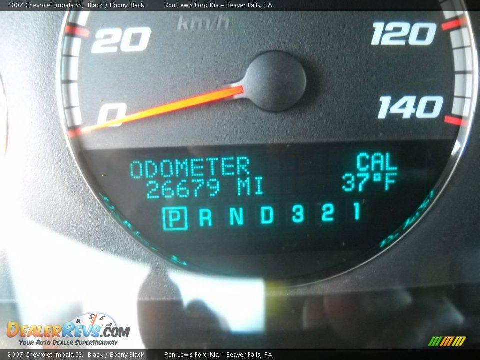 2007 Chevrolet Impala SS Black / Ebony Black Photo #25