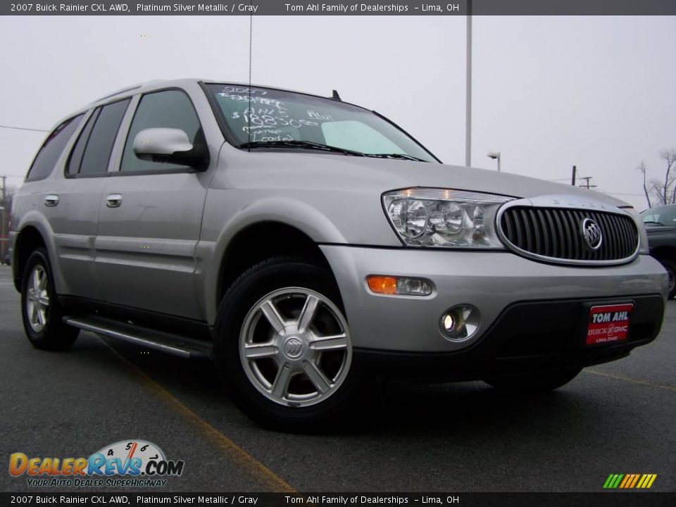 2007 Buick Rainier CXL AWD Platinum Silver Metallic / Gray Photo #1