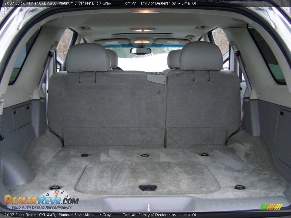 2007 Buick Rainier CXL AWD Platinum Silver Metallic / Gray Photo #14