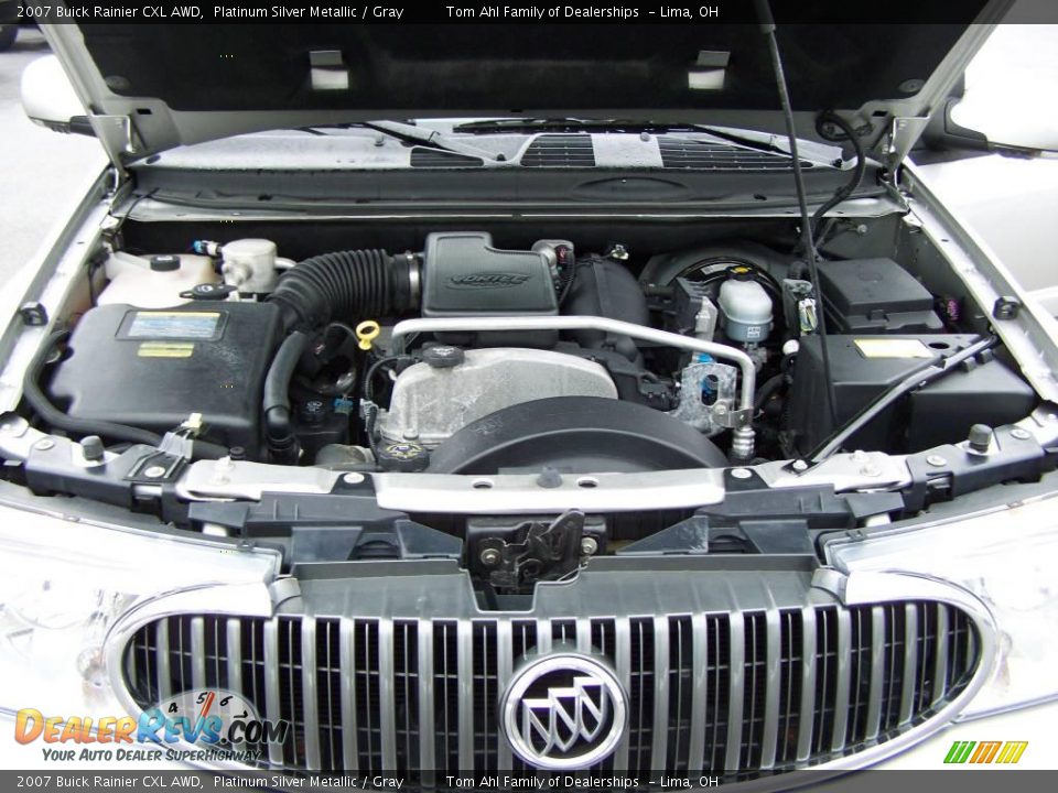 2007 Buick Rainier CXL AWD Platinum Silver Metallic / Gray Photo #19