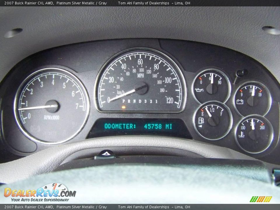 2007 Buick Rainier CXL AWD Platinum Silver Metallic / Gray Photo #20
