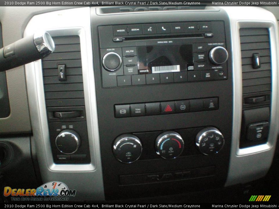 2010 Dodge Ram 2500 Big Horn Edition Crew Cab 4x4 Brilliant Black Crystal Pearl / Dark Slate/Medium Graystone Photo #5