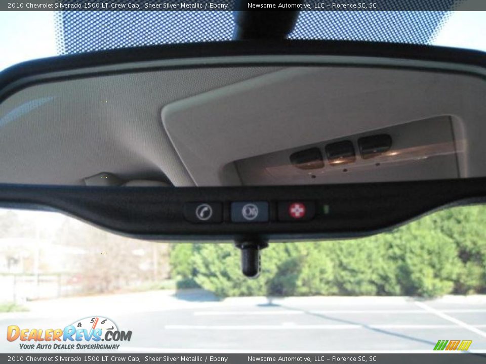 2010 Chevrolet Silverado 1500 LT Crew Cab Sheer Silver Metallic / Ebony Photo #5