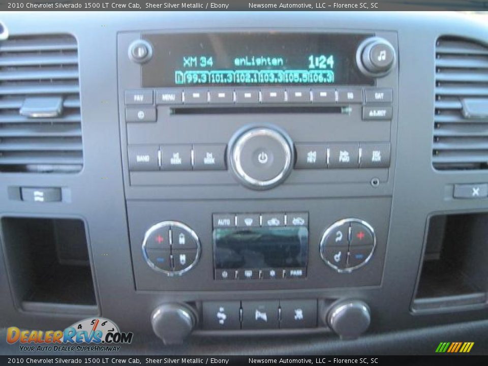 2010 Chevrolet Silverado 1500 LT Crew Cab Sheer Silver Metallic / Ebony Photo #6