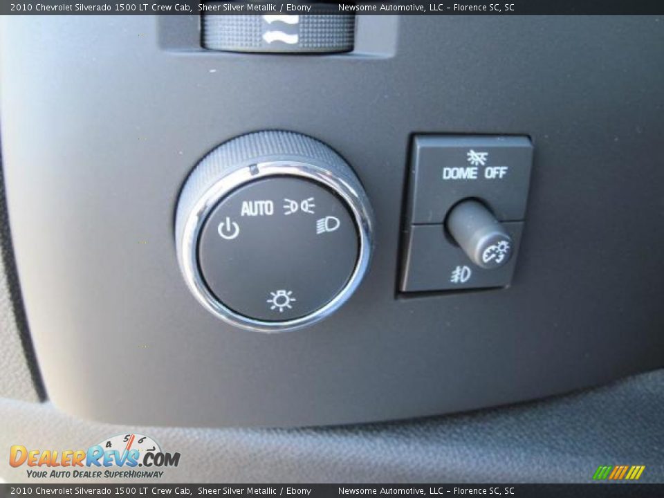 2010 Chevrolet Silverado 1500 LT Crew Cab Sheer Silver Metallic / Ebony Photo #10