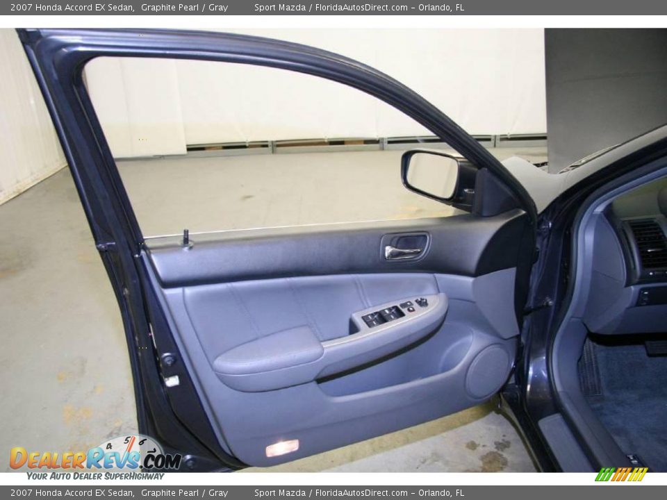 2007 Honda Accord EX Sedan Graphite Pearl / Gray Photo #26