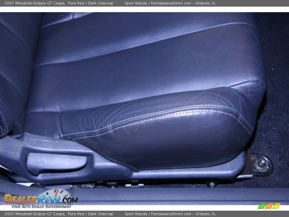 2007 Mitsubishi Eclipse GT Coupe Pure Red / Dark Charcoal Photo #24