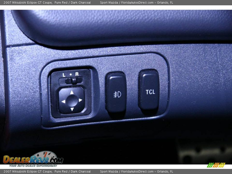 2007 Mitsubishi Eclipse GT Coupe Pure Red / Dark Charcoal Photo #27
