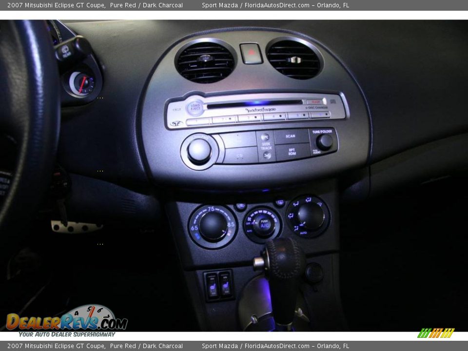 2007 Mitsubishi Eclipse GT Coupe Pure Red / Dark Charcoal Photo #33