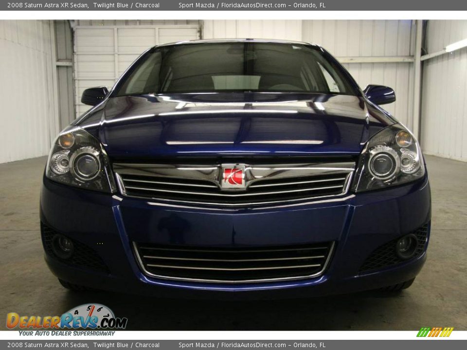 2008 Saturn Astra XR Sedan Twilight Blue / Charcoal Photo #4