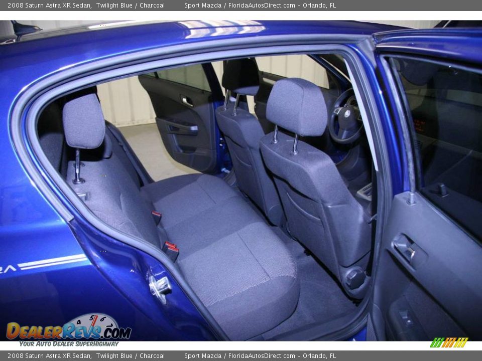 2008 Saturn Astra XR Sedan Twilight Blue / Charcoal Photo #11
