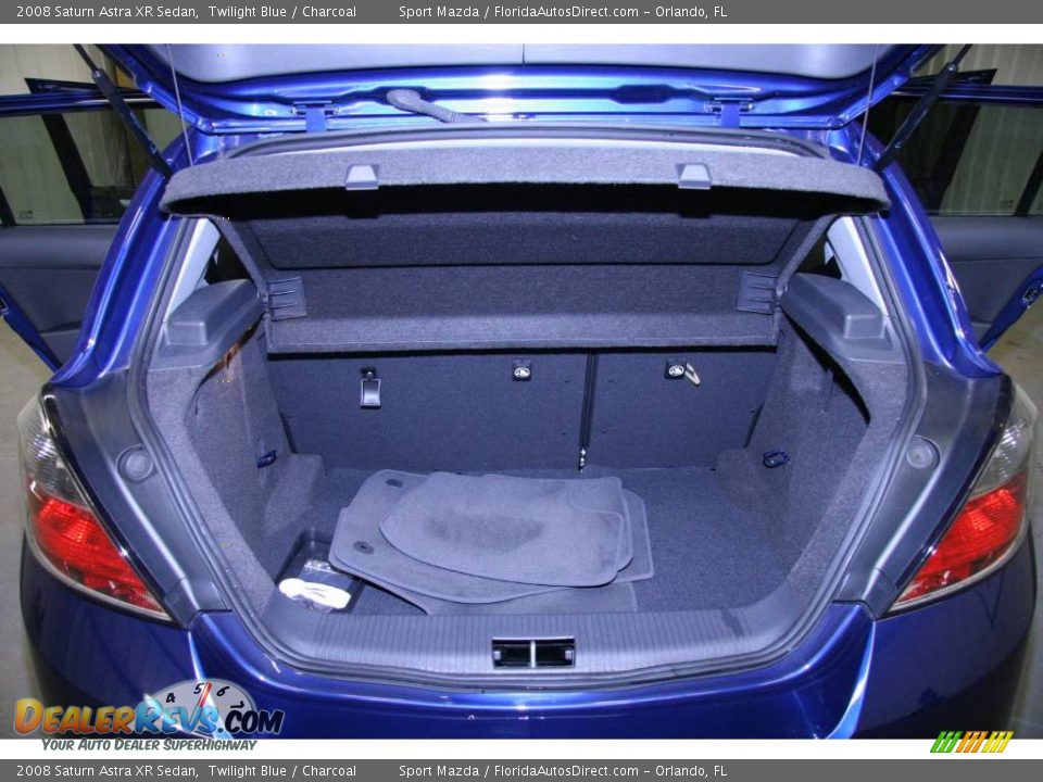 2008 Saturn Astra XR Sedan Twilight Blue / Charcoal Photo #13