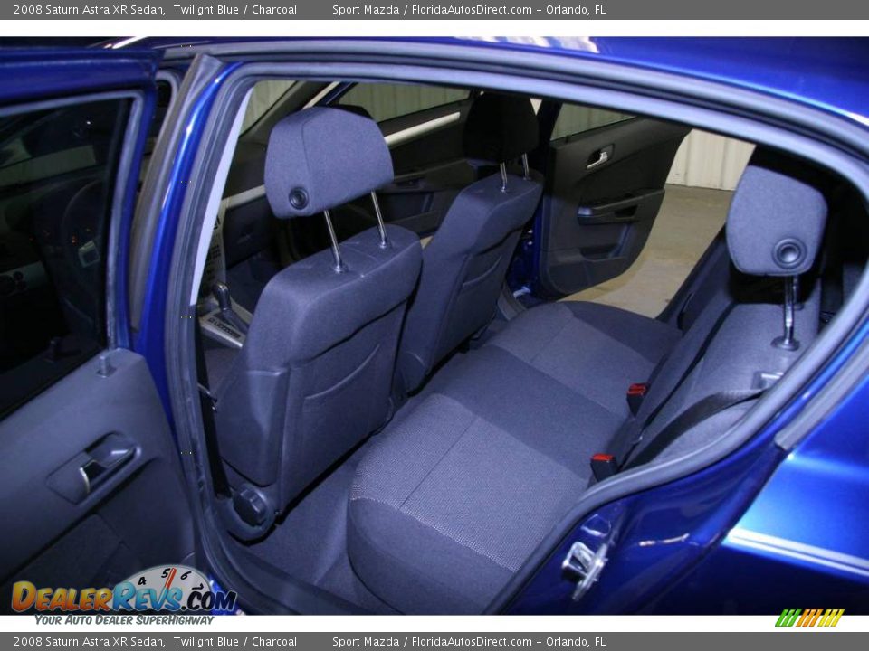 2008 Saturn Astra XR Sedan Twilight Blue / Charcoal Photo #14