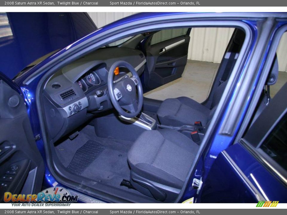 2008 Saturn Astra XR Sedan Twilight Blue / Charcoal Photo #15