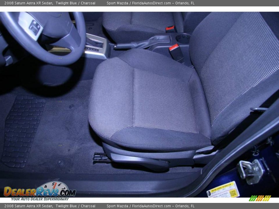 2008 Saturn Astra XR Sedan Twilight Blue / Charcoal Photo #17