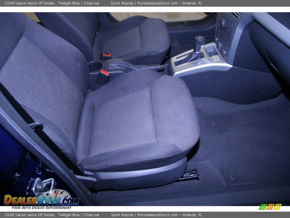 2008 Saturn Astra XR Sedan Twilight Blue / Charcoal Photo #20