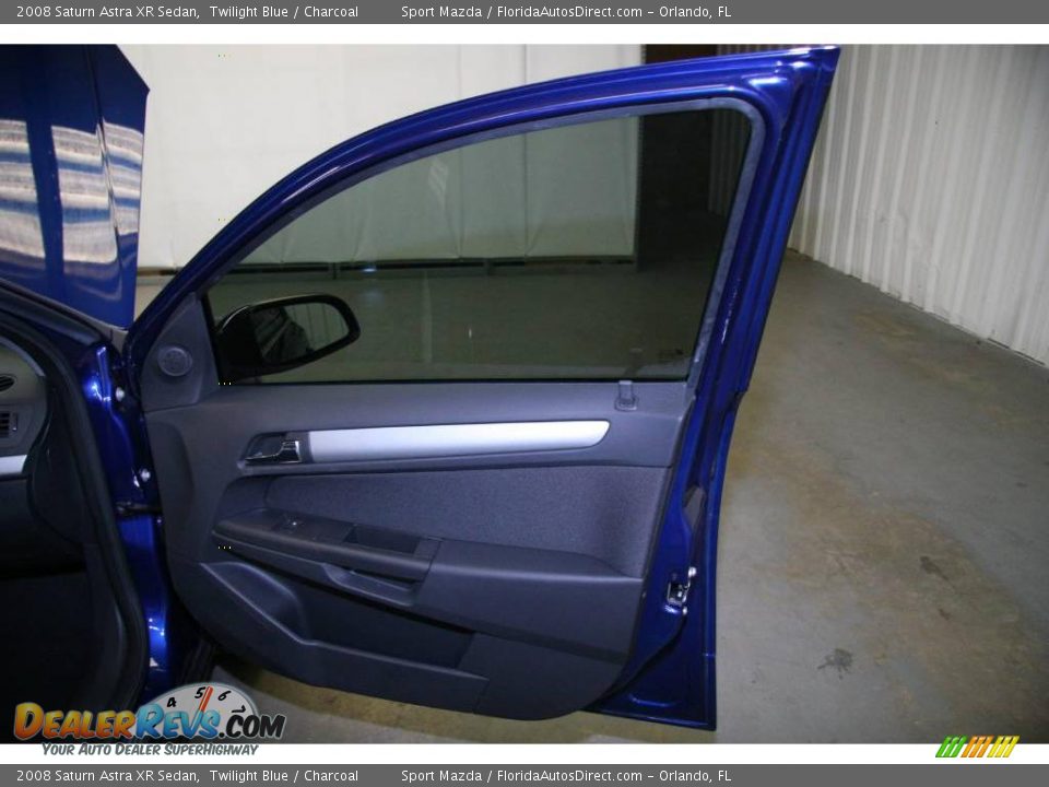 2008 Saturn Astra XR Sedan Twilight Blue / Charcoal Photo #21
