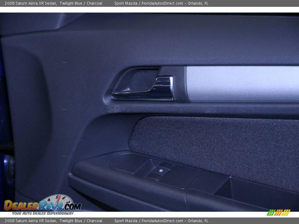 2008 Saturn Astra XR Sedan Twilight Blue / Charcoal Photo #22