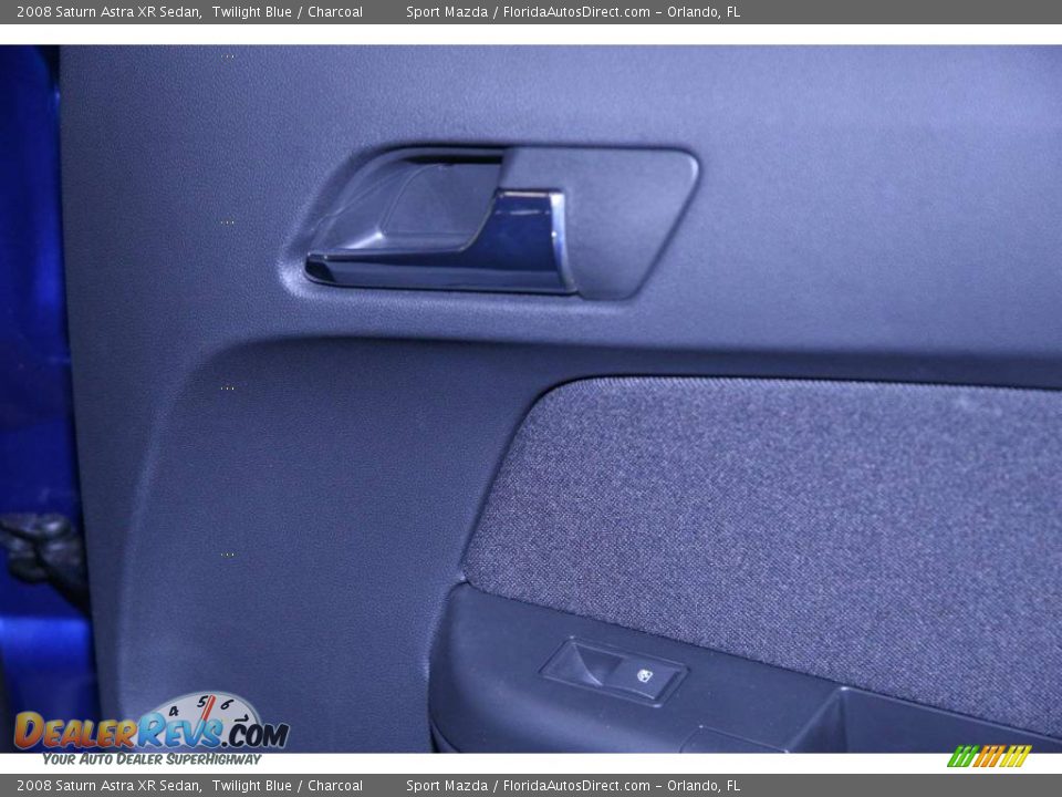 2008 Saturn Astra XR Sedan Twilight Blue / Charcoal Photo #24