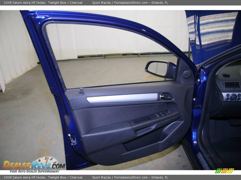 2008 Saturn Astra XR Sedan Twilight Blue / Charcoal Photo #27