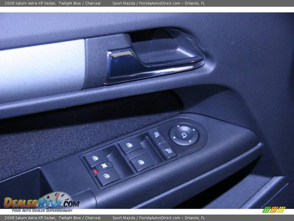 2008 Saturn Astra XR Sedan Twilight Blue / Charcoal Photo #28
