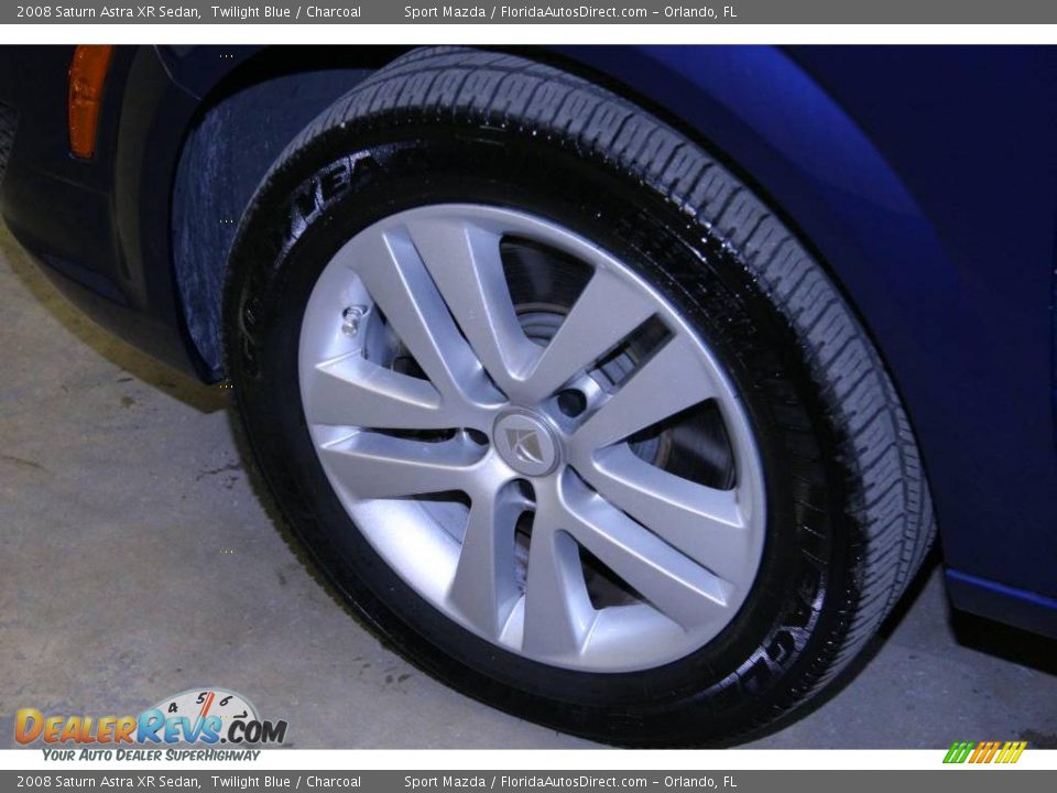 2008 Saturn Astra XR Sedan Twilight Blue / Charcoal Photo #29