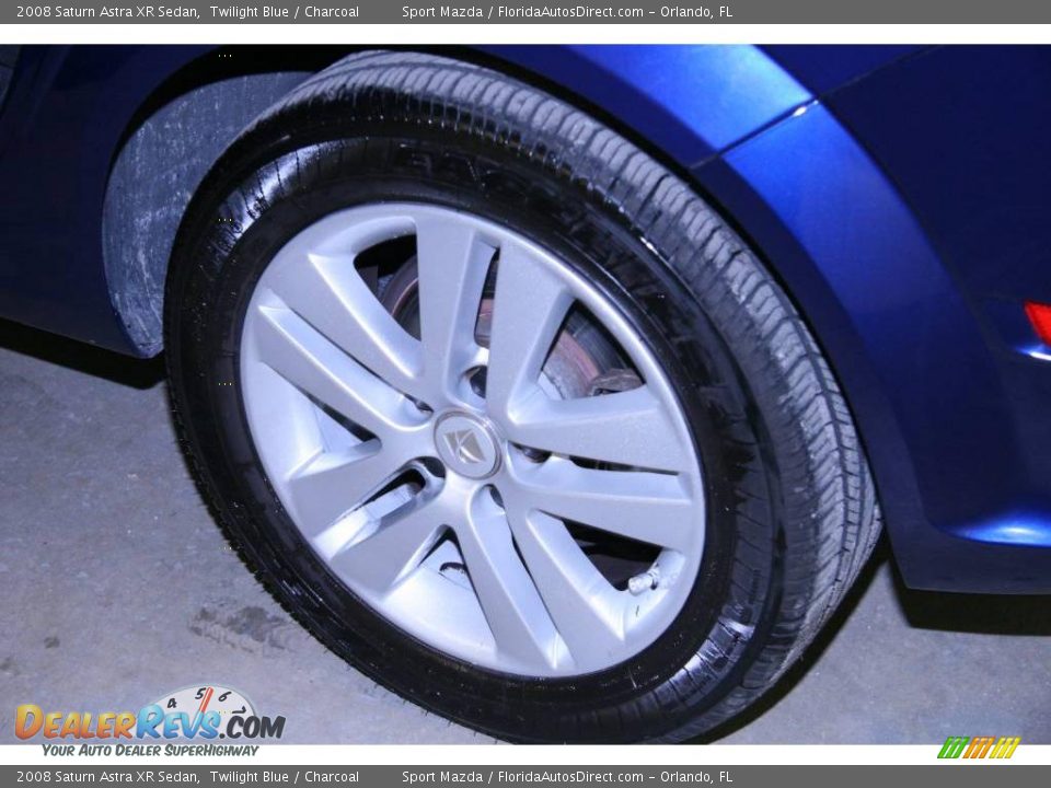 2008 Saturn Astra XR Sedan Twilight Blue / Charcoal Photo #30