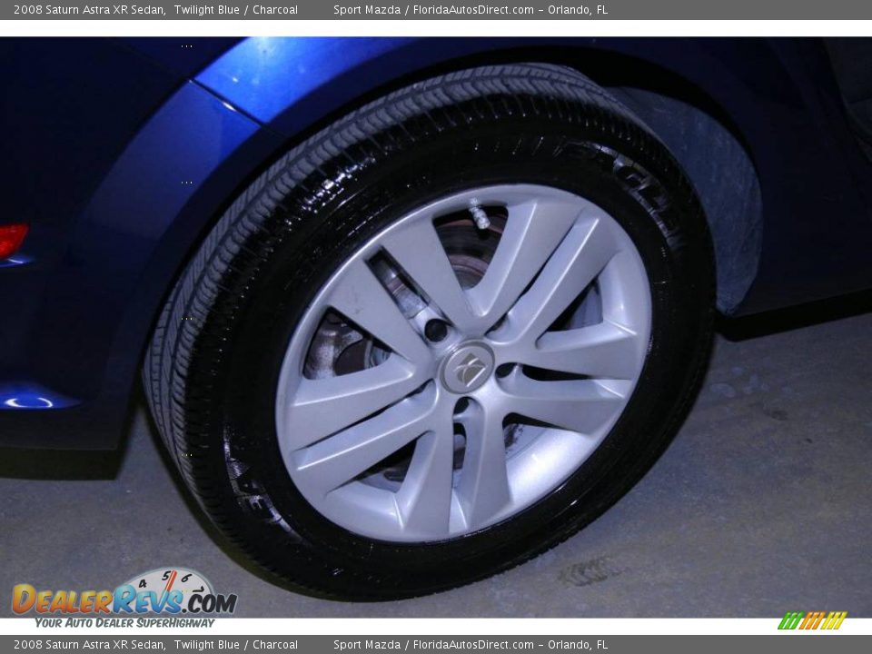 2008 Saturn Astra XR Sedan Twilight Blue / Charcoal Photo #31